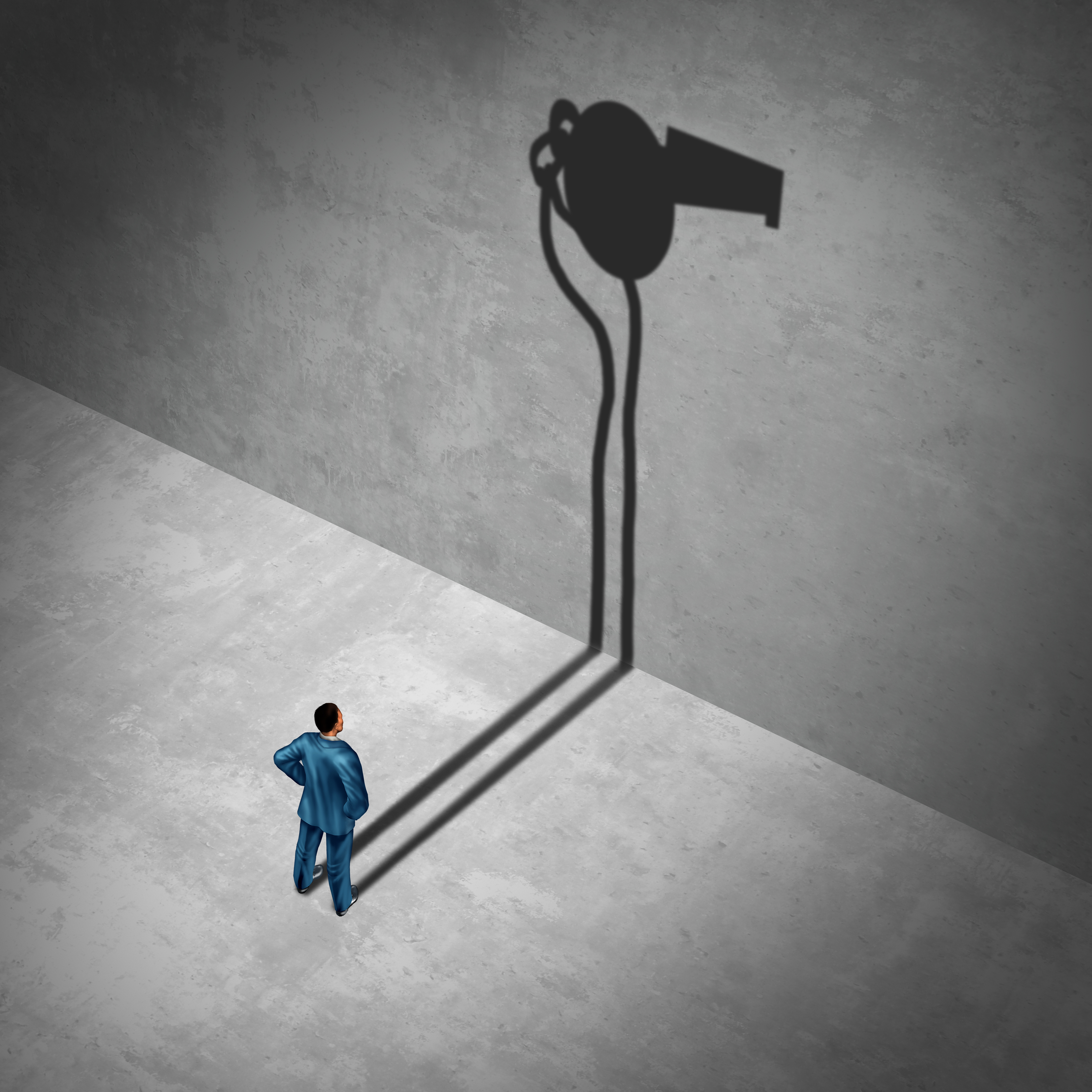 Whistleblower,Employee,Or,Whistle,Blower,Concept,As,A,Symbol,Of